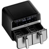 Kraftdele Dviejų skyrių karšto oro gruzdintuvė 9l 2500W + LCD KD4180 Kraft &amp; Dele, spalva: juoda