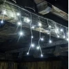 LED girlianda šviečiantys lauko varvekliai, 500LED, 25 metrų ilgio, šaltai baltos spalvos flash