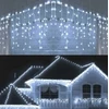 LED girlianda šviečiantys lauko varvekliai, 500LED, 25 metrų ilgio, šaltai baltos spalvos flash