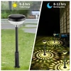 LED lauko šviestuvai su saulės baterijomis XF-2011, 2 vnt., spalva: juoda