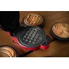 Vaflių keptuvė Raudona mini vaflinė, 460 W