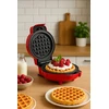 Vaflių keptuvė Raudona mini vaflinė, 460 W