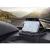 Lipnus telefono laikiklis su reguliuojamu kampu, tvirtinamas ant automobilio prietaisų skydelio ar stalo