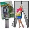 Magnetinis tinklelis nuo uodų durims, 100x210 cm Gardina