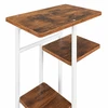 Metalinis gėlių stovas 120 cm, 7 lentynos, MDF