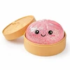 Minkštas žaislas Dumpling 8 cm, minkštas maigomas žaislas su indeliu