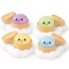 Minkštas žaislas Dumpling 8 cm, minkštas maigomas žaislas su indeliu