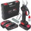 Red Technic Akumuliatorinės genėjimo žirklės 20V 30mm, su 2 akumuliatoriais Raudonas TECHNIC