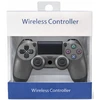 Žaidimų pultelis Belaidis žaidimų pultelis DS4 W ProGrip Steel juodas – tinka PS4, PC, Android ir iOS, spalva: pilka