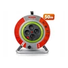 Boxer prailgintuvas su metaline rite 50 m, IP44, 3x2,5 mm², juodas, spalva: pilka