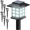 LED sodo šviestuvai su saulės baterija, 6 vnt. Gardlov, spalva: juoda