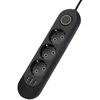 Prailgintuvas P30, su 3 lizdais, USB Type A ir USB Type C prievadais, juodas