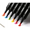 Spalvoti dvipusiai žymekliai Highlighters, 120 vnt Iso Trade