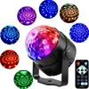 LED spalvų disko lempa