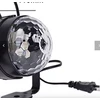 LED spalvų disko lempa