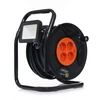 Kraftdele Patvarus prailgintuvas su metaline rite ir 20W LED apšvietimu – 30m, 3x2,5 Kraft &amp; Dele