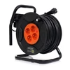 Kraftdele Patvarus prailgintuvas su metaline rite ir 20W LED apšvietimu – 30m, 3x2,5 Kraft &amp; Dele