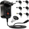 Universalus maitinimo šaltinis 3–12V USB, 30W su 6 antgaliais