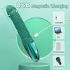 Vibratorius su ekranu ir magnetiniu įkrovimu