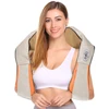 Reach Kaklo ir pečių Shiatsu masažuoklis su šildymo funkcija F718 pilkas-oranžinis