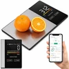 Virtuvinės svarstyklės 24632, 5kg, Bluetooth ryšys, spalva: juoda