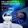 Projektorius LED žvaigždyno projektorius sėdintis astronautas, spalva: balta