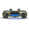 Žaidimų pultelis Games World PS4 Doubleshock 4 V2 bevielis žaidimų pultelis / valdiklis, kamufliažinis žalias, skirtas PS4 / PS5 / Android / iOS