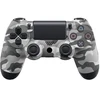 Žaidimų pultelis Games World PS4 Doubleshock 4 V2 bevielis žaidimų pultelis / valdiklis, kamufliažinis pilkas, skirtas PS4 / PS5 / Android / iOS