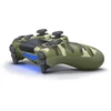 Žaidimų pultelis Games World PS4 Doubleshock 4 V2 bevielis žaidimų pultelis / valdiklis, kamufliažinis žalias, skirtas PS4 / PS5 / Android / iOS