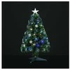 Fééric Lights and Christmas Star Dirbtinė Kalėdų eglutė su apšvietimu ir žvaigžde, 90 cm
