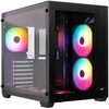 Obudowa Aerocool AeroCool Geh Midi Dryft MicroATX/ATX/MiniITX ARGB (juodas)