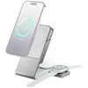 Alogic Matrix+ 3-in-1 magnetinis įkroviklis+Power Bank+AW Puk pilka