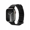 Crong Eclipse – Leather magnetic apyrankė skirta Apple Watch 44/45/46/49 mm juodas