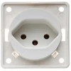 Hager Polo 962492502 Berker Integro Lizdas viengulis su/u Šveicariškas tipas 13 sniego baltumo kilimėlis 962492502