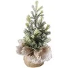 Boltze dirbtinė Kalėdų eglutė džiuto vazone TANNE, 22 cm