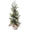 Boltze Home dirbtinė Kalėdų eglutė džiuto vazone TANNE, 40 cm