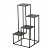 Boltze REMUS 4 pakopų metalinis gėlių stovas, 68 cm