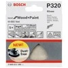 Bosch Šlifavimo tinklelis M 480 93X93mm, G320, 5 vnt.