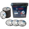 BOSCH METALINIS DISKAS 125 mm x 1,0 mm x 22 mm STANDARTINIS METALUI /100 vnt. KIBIRŲ