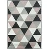 Kilimas Domoletti Loto 523_HR5 X, daugiaspalvis/juodas/rožinis, 120 cm x 67 cm