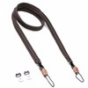 REV C-ROPE Kameragurtas Traveler iš parakordo 125 cm tamsios kavos spalvos mažmeninė prekyba