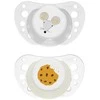 CHICCO 00075035440000 čiulptukas PF COMFORT AIR LUMI silikoninis 16-36m pilkas