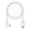 USB kabelis Compulocks USB-A - USB-C 1.83 m Baltas (6FT90DUSBCW)