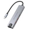 Conceptronic DONN29G Doko stotelė Laidinis USB 3.2 Gen 2 (3.1 Gen 2) Type-C pilkas