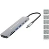 Šakotuvas „Conceptronic DONN28G“ prijungimo stotis laidinė USB 3.2 Gen 1 (3.1 Gen 1) Type-C pilka