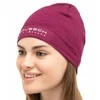 Kepurė Brubeck HM10180 Dvisluoksnė vilnonė skrybėlė unisex EXTREME WOOL plum S/M