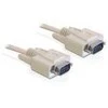 Delock Kabelis RS-232 Seriell Sub-D9 Stecker / Stecker 3 m