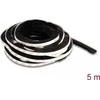 Delock Bürstenstreifen selbstklebend 15 mm - Länge 5 m juodas