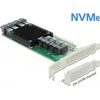 Delock PCI Express x16 Karte zu 8 x intern SFF-8643 NVMe