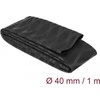 Delock DELOCK Rurka termokurczliwa X-wzór antypoślizgowa 1m x 40mm Juodas